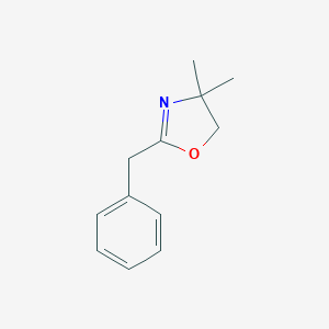 molecular formula C12H15NO B074484 2-苄基-4,4-二甲基-2-恶唑啉 CAS No. 1569-08-0