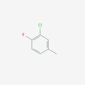 molecular formula C7H6ClF B074489 3-Chloro-4-fluorotoluene CAS No. 1513-25-3