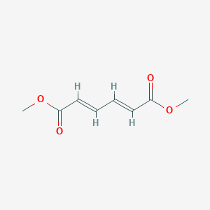 molecular formula C8H10O4 B074490 Dimethyl trans,trans-muconate CAS No. 1119-43-3