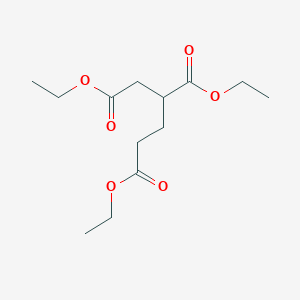 molecular formula C13H22O6 B074492 丙烷-1,2,4-三甲酸三乙酯 CAS No. 1188-35-8
