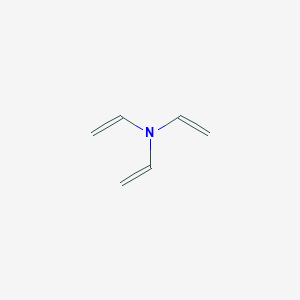 molecular formula C6H9N B074497 Ethenamine,N,N-diethenyl- CAS No. 1116-00-3