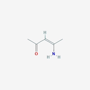 molecular formula C5H9NO B074499 4-Amino-3-penten-2-one CAS No. 1118-66-7