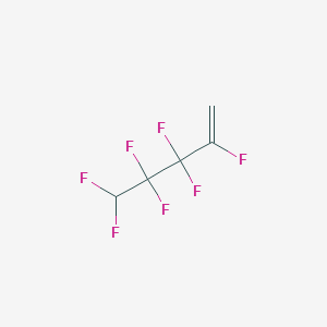 molecular formula C5H3F7 B074521 2,3,3,4,4,5,5-七氟-1-戊烯 CAS No. 1547-26-8