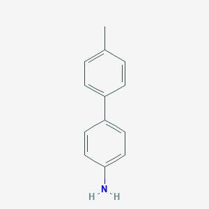 molecular formula C13H13N B074524 4-Amino-4'-methylbiphenyl CAS No. 1204-78-0