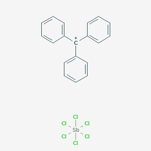 molecular formula C19H15Cl6Sb B074528 Triphenylcarbenium hexachloroantimonate CAS No. 1586-91-0