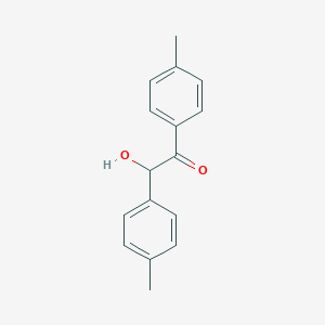 molecular formula C16H16O2 B074532 4,4'-Dimethylbenzoin CAS No. 1218-89-9