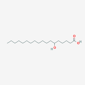 molecular formula C18H36O3 B074533 2-Hydroxyoctadecanoic acid CAS No. 1330-70-7