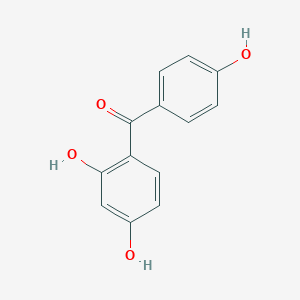 molecular formula C13H10O4 B074534 2,4,4'-Trihydroxybenzophenone CAS No. 1470-79-7