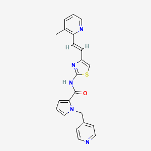 molecular formula C22H19N5OS B7454025 Sec61-IN-2 