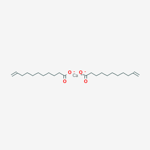 molecular formula C22H38CaO4 B074541 Calcium diundec-10-enoate CAS No. 1322-14-1