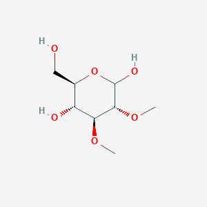 molecular formula C8H16O6 B074551 2,3-二-O-甲基-D-吡喃葡萄糖 CAS No. 1133-45-5