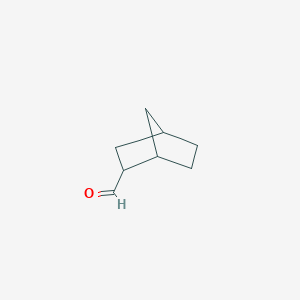 molecular formula C8H12O B074555 Bicyclo[2.2.1]heptane-2-carbaldehyde CAS No. 19396-83-9