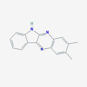molecular formula C16H13N3 B074559 2,3-Dimethyl-6H-indolo[2,3-b]quinoxaline CAS No. 49764-30-9