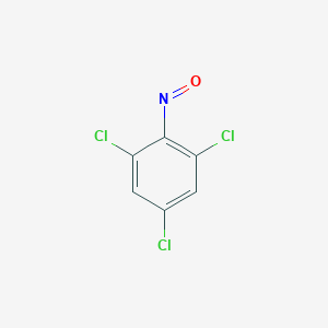 B074568 1,3,5-Trichloro-2-nitrosobenzene CAS No. 1196-13-0