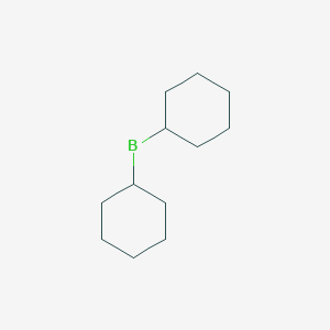 molecular formula C12H22B B074569 Dicyclohexylborane CAS No. 1568-65-6