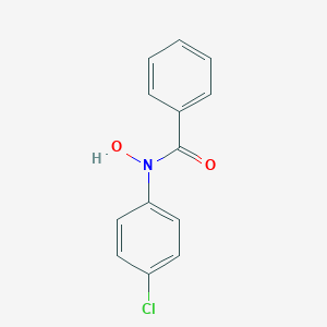 molecular formula C13H10ClNO2 B074570 N-(4-chlorophenyl)-N-hydroxybenzamide CAS No. 1528-82-1