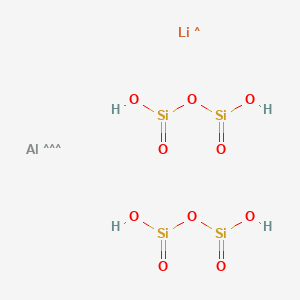 molecular formula AlH4LiO10Si4 B074571 Petalite CAS No. 1302-66-5