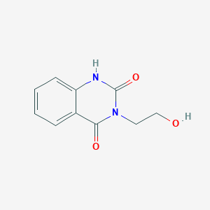 molecular formula C10H10N2O3 B074576 3-(2-hydroxyethyl)quinazoline-2,4(1H,3H)-dione CAS No. 1207-75-6