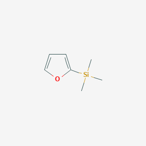 molecular formula C7H12OSi B074580 2-Trimethylsilylfuran CAS No. 1578-33-2