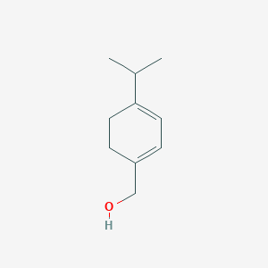 molecular formula C10H16O B074585 (4-Propan-2-ylcyclohexa-1,3-dien-1-yl)methanol CAS No. 1413-55-4