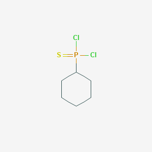 molecular formula C6H11Cl2PS B074587 Cyclohexyldichlorophosphine sulfide CAS No. 1498-63-1
