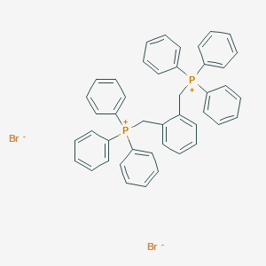 molecular formula C44H38Br2P2 B074594 o-Xylylenebis(triphenylphosphonium bromide) CAS No. 1519-46-6