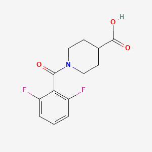 1-(2,6-Difluorobenzoyl)piperidine-4-carboxylic acid
