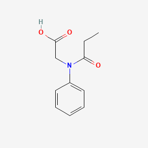 N-Phenyl-N-propionylglycine