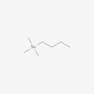 molecular formula C7H18Sn B074601 Stannane, butyltrimethyl- CAS No. 1527-99-7
