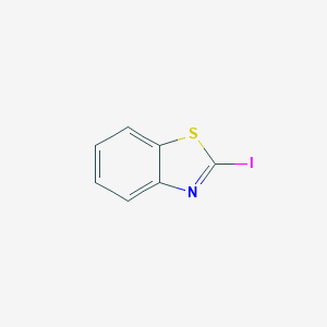 molecular formula C7H4INS B074616 2-Iodobenzothiazole CAS No. 1123-99-5