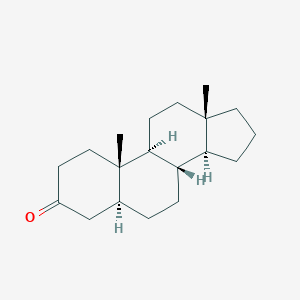 molecular formula C19H30O B074620 5α-雄甾烷-3-酮 CAS No. 1224-95-9