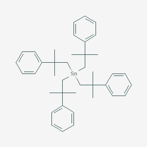 molecular formula C40H52Sn B074627 Tetrakis(2-methyl-2-phenylpropyl)stannane CAS No. 1262-78-8
