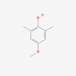 molecular formula C9H12O2 B074629 4-Methoxy-2,6-dimethylphenol CAS No. 1329-97-1