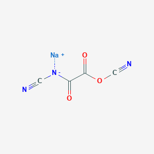 molecular formula C4H2N3NaO B074633 Sodium N,2-dicyanoacetamidate CAS No. 1189-10-2