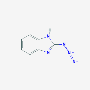 molecular formula C7H5N5 B074634 2-Azido-1H-benzimidazole CAS No. 1516-74-1