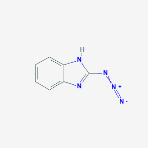 molecular formula C7H5N5 B074634 1H-Benzimidazole, 2-azido- CAS No. 1516-74-1
