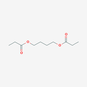 molecular formula C10H18O4 B074637 1,4-Butanediol, dipropionate CAS No. 1572-92-5