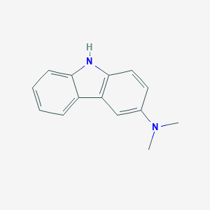 molecular formula C14H14N2 B074644 N,N-Dimethyl-9H-carbazol-3-amine CAS No. 1140-50-7