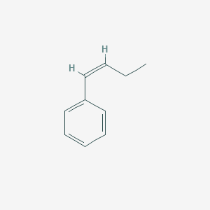 molecular formula C10H12 B074645 (Z)-1-Phenyl-1-butene CAS No. 1560-09-4