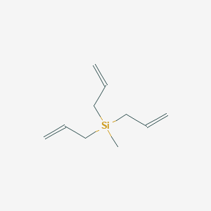 molecular formula C10H18Si B074649 Triallyl(methyl)silane CAS No. 1112-91-0