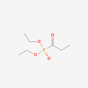 molecular formula C7H15O4P B074656 1-Diethoxyphosphorylpropan-1-one CAS No. 1523-68-8