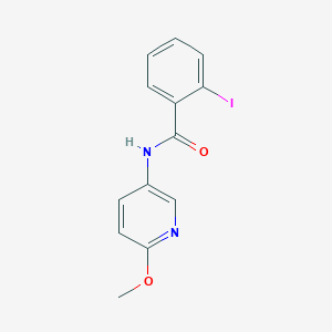 2-iodo-N-(6-methoxypyridin-3-yl)benzamide