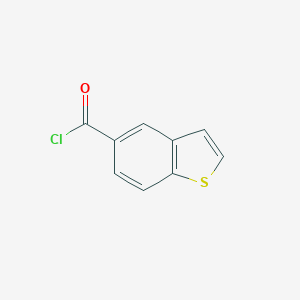 B074665 1-Benzothiophene-5-carbonyl chloride CAS No. 1128-89-8