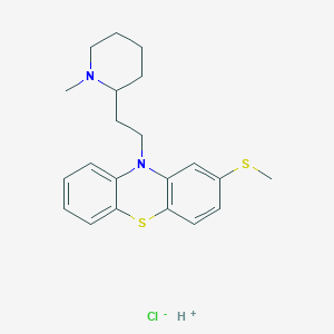 molecular formula C21H27ClN2S2 B074668 Aldazine CAS No. 1257-76-7