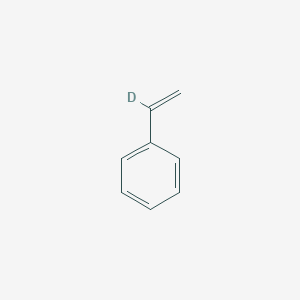 molecular formula C8H8 B074680 1-Deuterioethenylbenzene CAS No. 1193-80-2