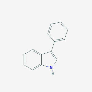 molecular formula C14H11N B074681 3-Phenylindole CAS No. 1504-16-1