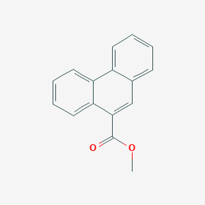 molecular formula C16H12O2 B074692 Methyl phenanthrene-9-carboxylate CAS No. 1217-49-8