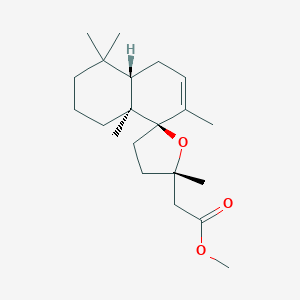 molecular formula C21H34O3 B074699 Grindelic acid methyl ester CAS No. 1438-58-0