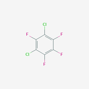 molecular formula C6Cl2F4 B074703 1,3-Dichlorotetrafluorobenzene CAS No. 1198-61-4