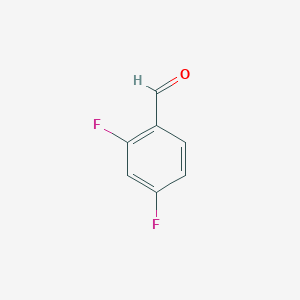 molecular formula C7H4F2O B074705 2,4-二氟苯甲醛 CAS No. 1550-35-2